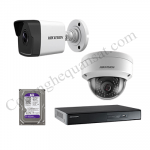 Lắp trọn bộ 2 camera IP 1.0Mpx Hikvision