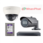 Trọn bộ 2 camera an ninh 2.0Mpx SamSung