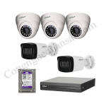Lắp trọn bộ 5 camera giám sát 2.0Mpx Dahua