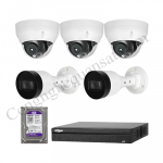 Lắp trọn bộ 5 camera IP 2.0Mpx Dahua