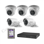 Lắp trọn bộ 5 camera giám sát 2.0Mpx Hikvision