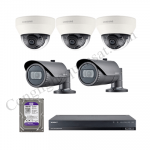 Lắp trọn bộ 5 camera giám sát 2.0Mpx SamSung