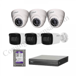 Lắp trọn bộ 6 camera giám sát 2.0Mpx Dahua