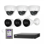 Lắp trọn bộ 6 camera IP 2.0Mpx Dahua