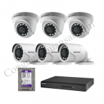 Lắp trọn bộ 6 camera giám sát 2.0Mpx Hikvision