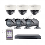 Lắp trọn bộ 6 camera giám sát 2.0Mpx SamSung
