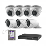 Lắp trọn bộ 7 camera giám sát 2.0Mpx Hikvision