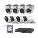 Lắp trọn bộ 8 camera giám sát 2.0Mpx Hikvision