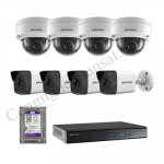 Lắp trọn bộ 8 camera IP 2.0Mpx Hikvision