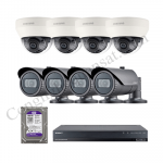 Lắp trọn bộ 8 camera giám sát 2.0Mpx SamSung