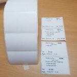 Giấy decal in tem trà sữa 50x30mm